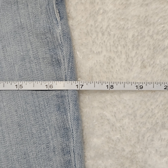 Elizabeth and James High Waisted Flare Jeans Size 26 70s Denim Bohemian Retro - Picture 11 of 16